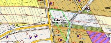 Działka 4800m2 - Golina ul. Kolejowa/Piaskowa