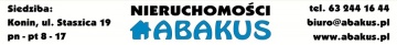 Nieruchomości Abakus - 35 lat na rynku