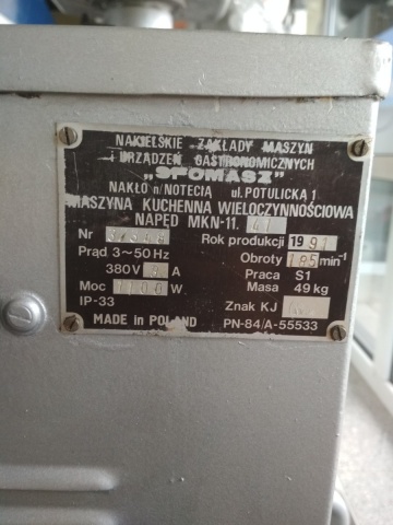 Urządzenie "WILK" do mielenia maku, mięsa itp.