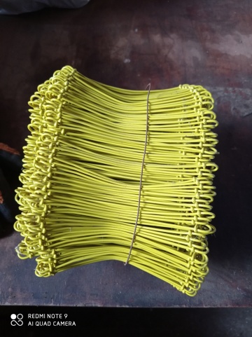 Drut wiązałkowy oczkowy 1000szt. fi1,2mm 12,5cm