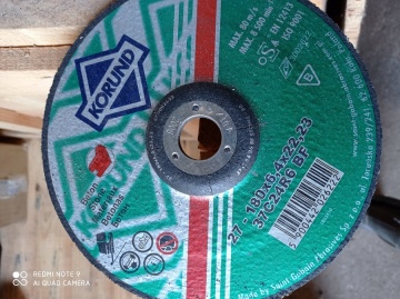 Tarcza do szlifowania betonu 180x6,4x22,23