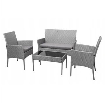 Meble Ogrodowe komplet 4 osoby z technorattanu