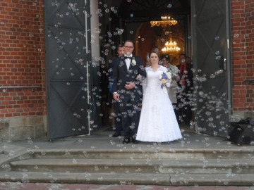 Bańki mydlane - ślicznie wyglądają