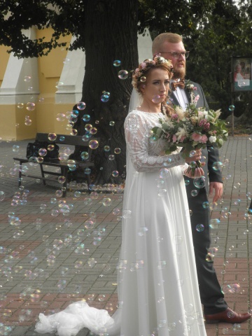 Bańki mydlane - ślicznie wyglądają