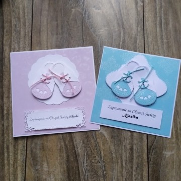 Zaproszenia na Chrzest św.