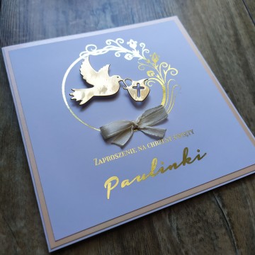 Zaproszenia na Chrzest św.