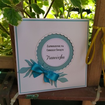 Zaproszenia na Chrzest św.