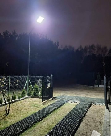 Lampa Solarna Uliczna Latarnia 300wat
