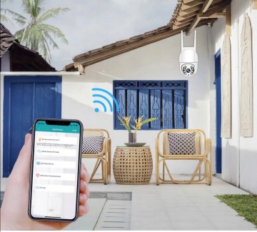 Kamera obrotowa zewnętrzna wifi 5mpx full HD