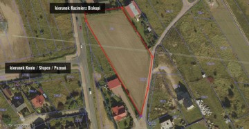 Działka 4800m2 - Golina ul. Kolejowa/Piaskowa