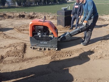 Wynajem zagęszczarek