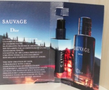 Pr&oacute;bka 1ml  perfumy Dior Sauvage men