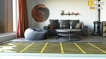 Ogrzewanie podłogowe folia na podczerwień ( folia grzewcza )