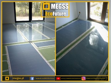 Ogrzewanie podłogowe folia na podczerwień ( folia grzewcza )