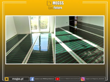 Ogrzewanie podłogowe folia na podczerwień ( folia grzewcza )