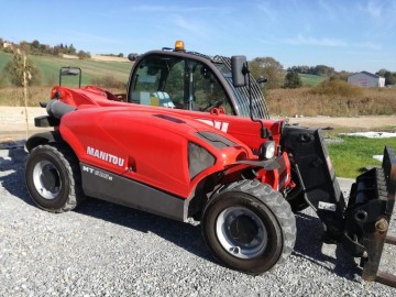 Wynajem, serwis ładowarek teleskopowych Manitou ładowarka