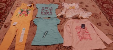 Sprzedam ciuszki dla dziewczynki rozmiar 80-90