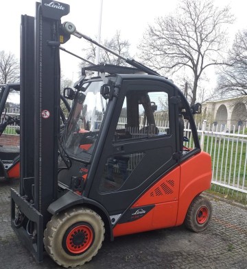 Wynajem sprzedaż serwis w&oacute;zk&oacute;w widłowych LINDE w&oacute;zek widłowy