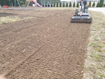 Glebogryzarka separacyjna - zakładanie ogr&oacute;d&oacute;w