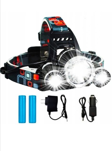 Latarka czolowa led wodoodporna