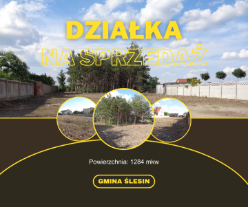 Działka Budowlana &ndash; Gmina Ślesin