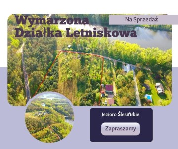 Działka Nad Jeziorem Ślesińskim