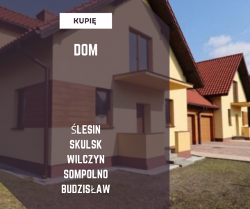 Dom w Ślesinie, Skulsku, Wilczynie lub w okolicy