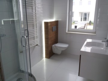 Wykończenia wnętrz, łazienki kompleksowo