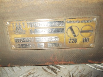 St&oacute;ł elektromagnetyczny