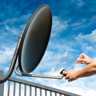 montaż anten satelitarnych tv Brzeg Oława Strzelin