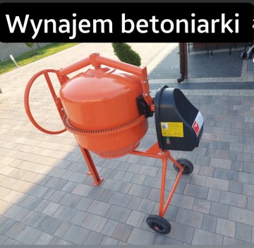 Wynajem  zageszczarki betoniarka