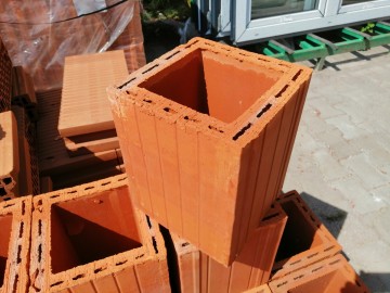 Pustak wentylacyjny, jednokanałowy ceramiczny - LTAKTAK PL