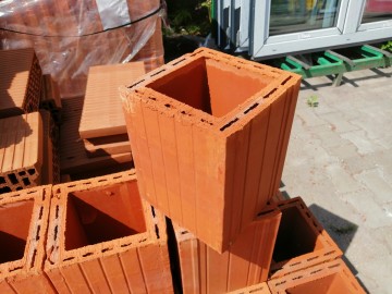 Pustak wentylacyjny, jednokanałowy ceramiczny - LTAKTAK PL