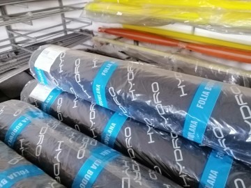 Folia budowlana czarna 4x25 m, 0.3 mm - LTAKTAK PL