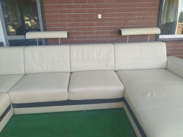 Sprzedam narożnik ze sk&oacute;ry