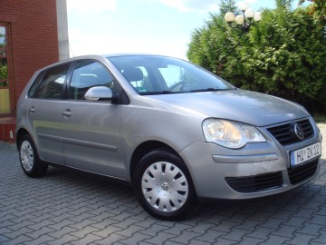 Volkswagen Polo 1,2 benz,,65 km,2007r,klimatyzacja,el.szyby