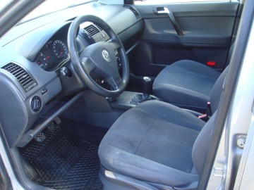 Volkswagen Polo 1,2 benz,,65 km,2007r,klimatyzacja,el.szyby