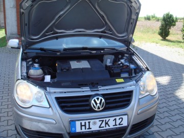 Volkswagen Polo 1,2 benz,,65 km,2007r,klimatyzacja,el.szyby