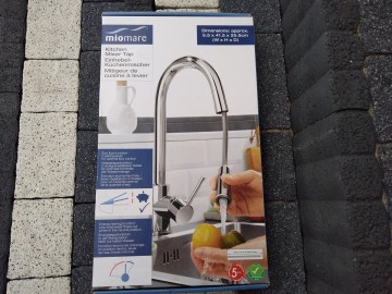 Bateria umywalkowa z wyjmowaną wylewką. Nowa 5 lat gwarancji