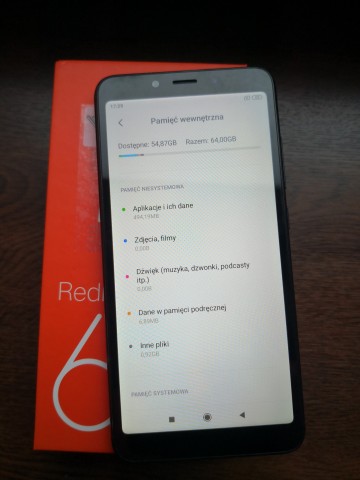 Sprzedam Xiaomi redmi 6 dual SIM ładny LTE 64gb 5,45 cala