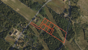 Bolesław&oacute;w Gmina Krzym&oacute;w - działki na sprzedaż.