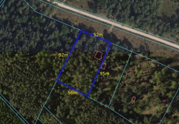 Działka budowlana z lasem - Grabieniec