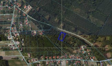 Działka budowlana z lasem - Grabieniec