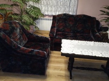 zestaw mebli kanapa, sofa ,fotel, ławo-st&oacute;ł