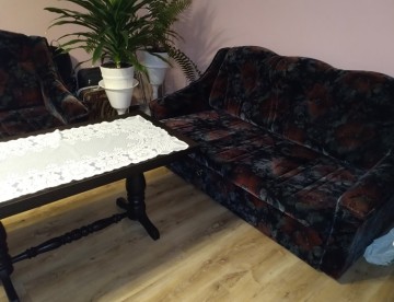 zestaw mebli kanapa, sofa ,fotel, ławo-st&oacute;ł