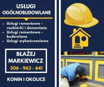 Usługi wykończeniowe