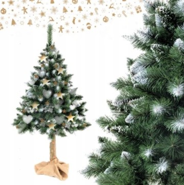 Choinka sztuczna na pniu