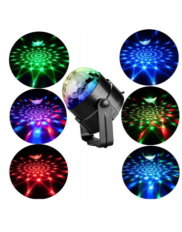 Projektor dyskotekowy kula