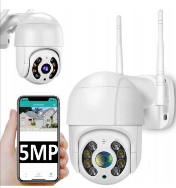 Kamera obrotowa zewnętrzna wifi 5mpx