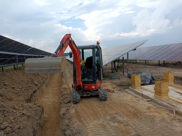 Usługi minikoparkami Kubota 19 -4